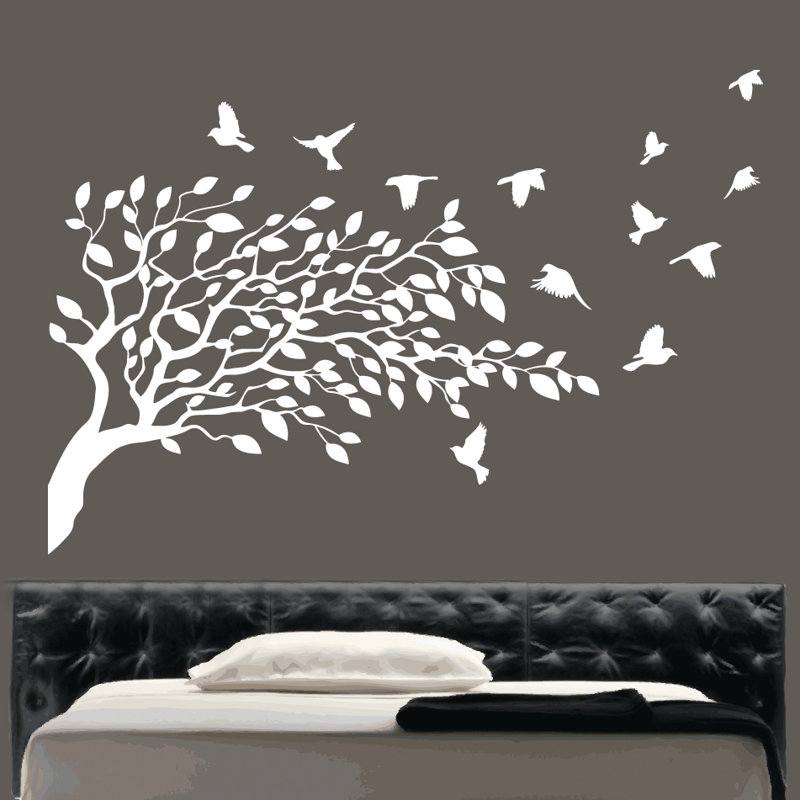 East Urban Home Wandtattoo Fliegende Vögel und Baum & Bewertungen